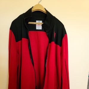 Express red/black jacket